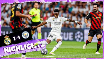 Manchester City vs Real Madrid Wednesday 17th April 2024 highlights. cover photo