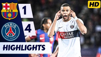 Barcelona vs Paris Saint-Germain Tuesday 16th April 2024 highlights. cover photo